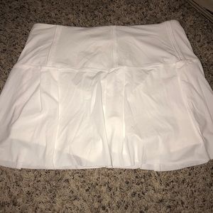 Lululemon white skirt